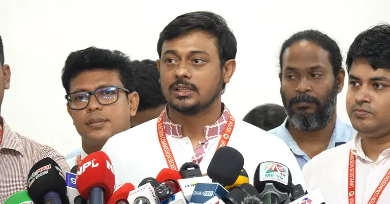 এনসিপির মুখ্য সমন্বয়ক নাসীরুদ্দীন পাটওয়ারী